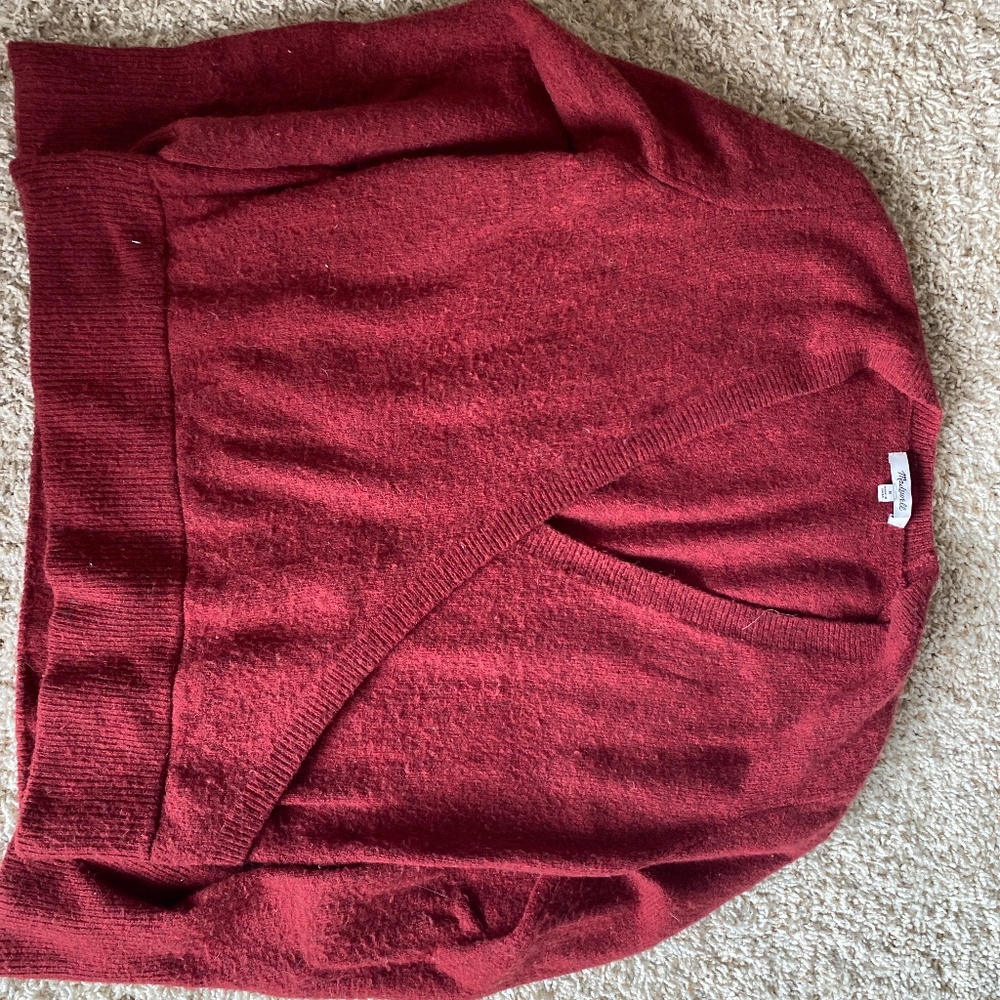 Madewell wrap sweater